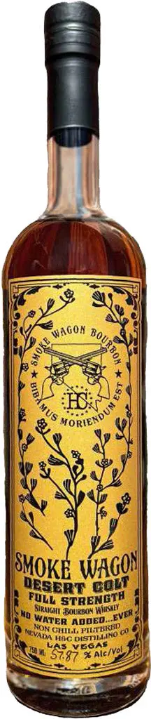 Smoke Wagon Desert Colt Full Strength Bourbon Whiskey 750Ml 1