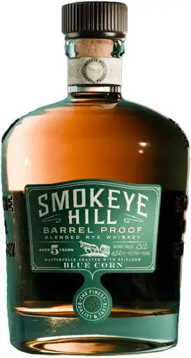Smokeye Hill Heirloom Blue Corn Barrel Proof Straight Rye Whiskey 750Ml 1