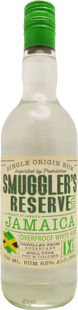 Smuggler's Reserve Overproof White Jamaican Rum 700Ml 1