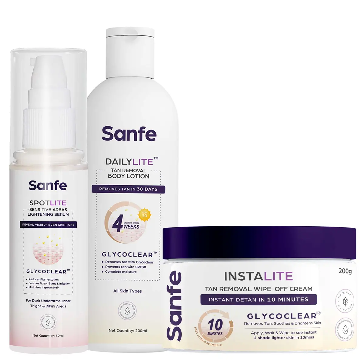 Instant Tan & Dark Patch Removal Combo 1