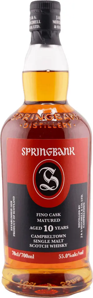 Springbank 10 Year Old Fino Cask Matured 700Ml 1