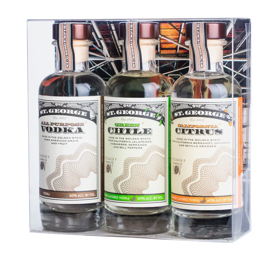 St. George All Purpose/Chile/Citrus Vodka 3/200Ml Pk 1