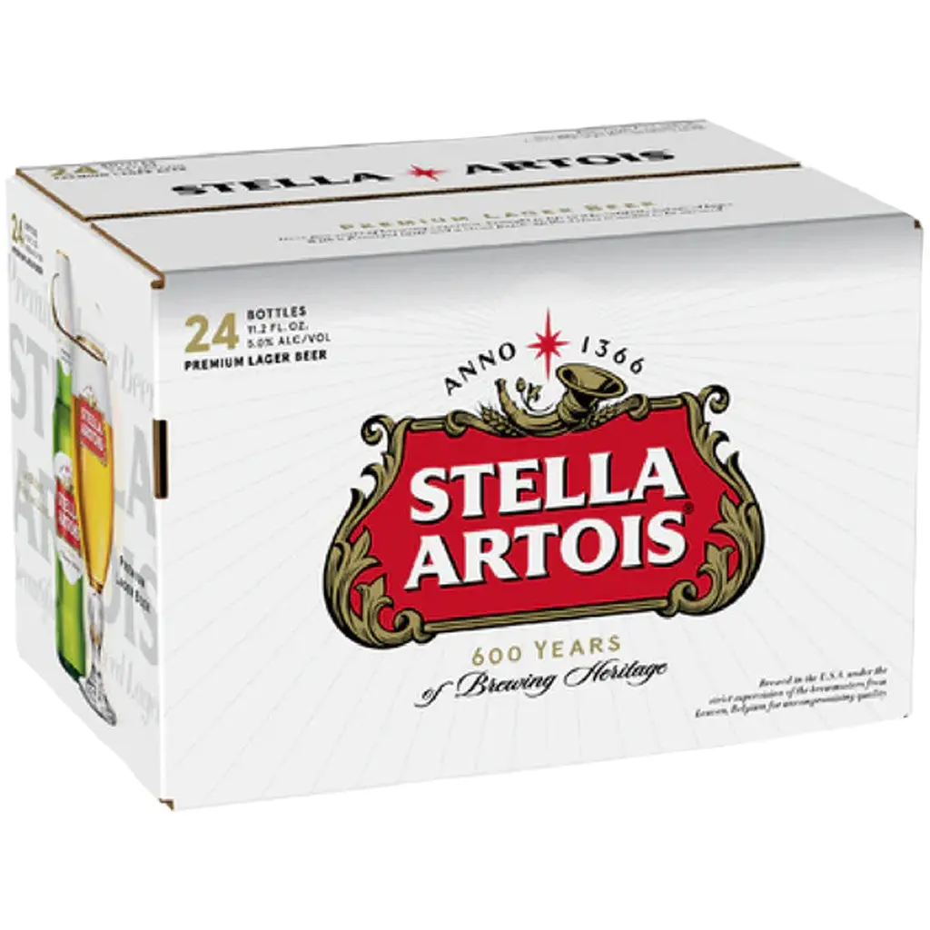 Stella Artois 24Pk Bottles 1