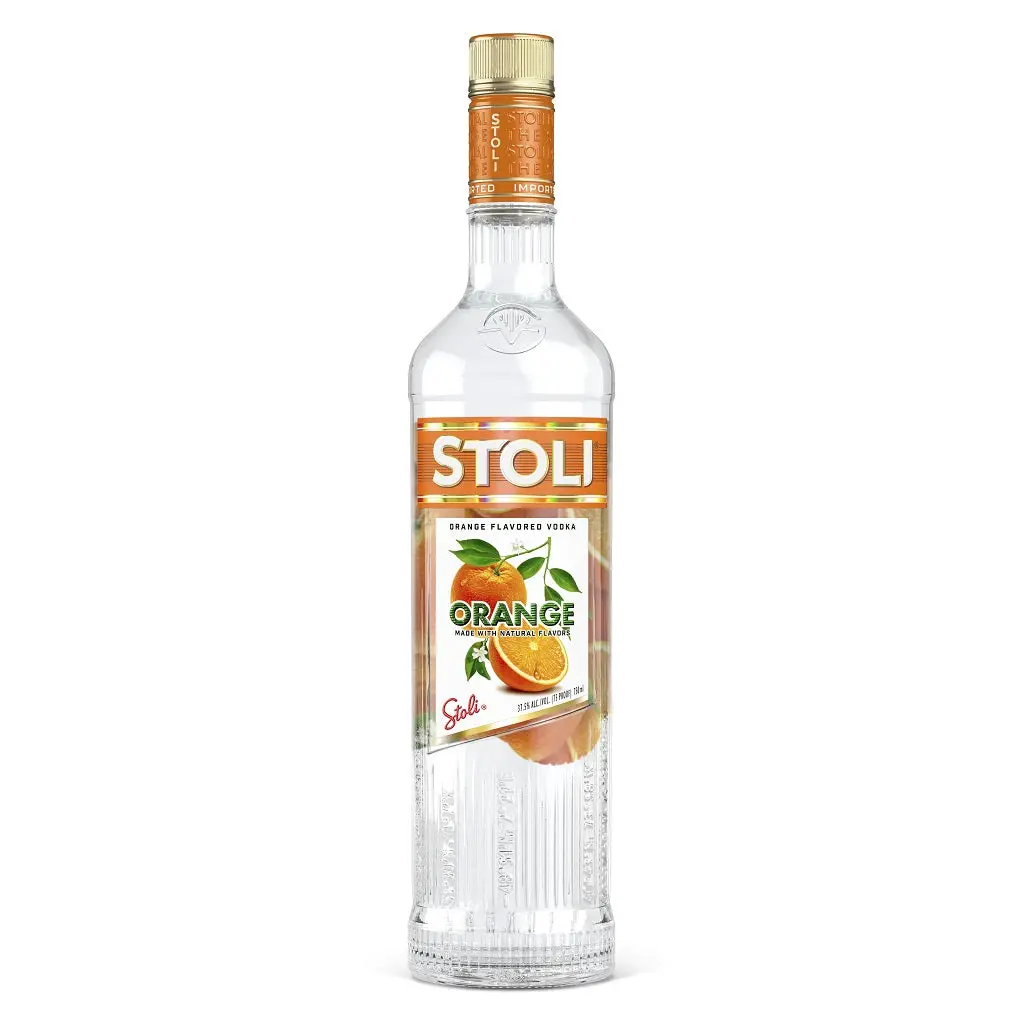 Stoli Orange Vodka 750Ml 1