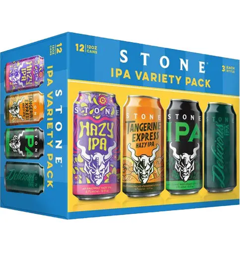 Stone Variety Ipa 12Pk Cans 1