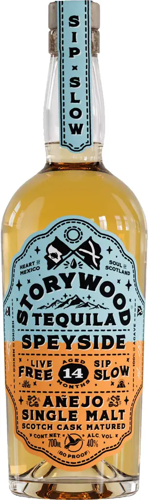 Storywood Tequila Anejo Scotch Cask Matured 750Ml 1