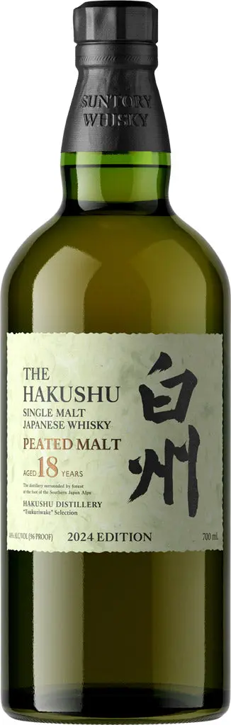 Suntory Hakushu Single Malt 18 Year Old Peated Malt Whisky 700Ml 1