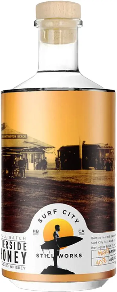 Surf City Pierside Honey Bourbon 750Ml 1