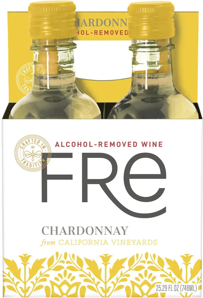 Fre Alcohol Removed Chardonnay 4Pk 1