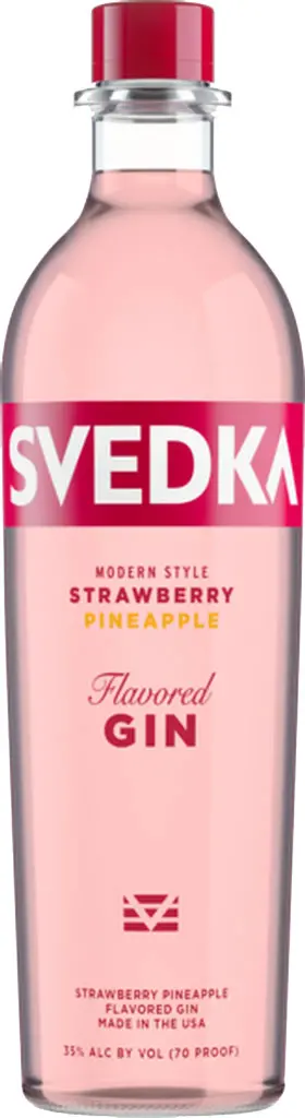 Svedka Strawberry Pineapple Gin 750Ml 1
