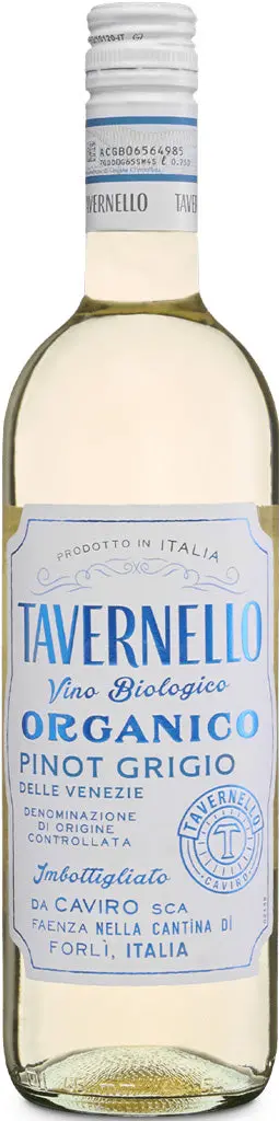 Tavernello Organic Pinot Grigio Delle Venezie 750Ml 1