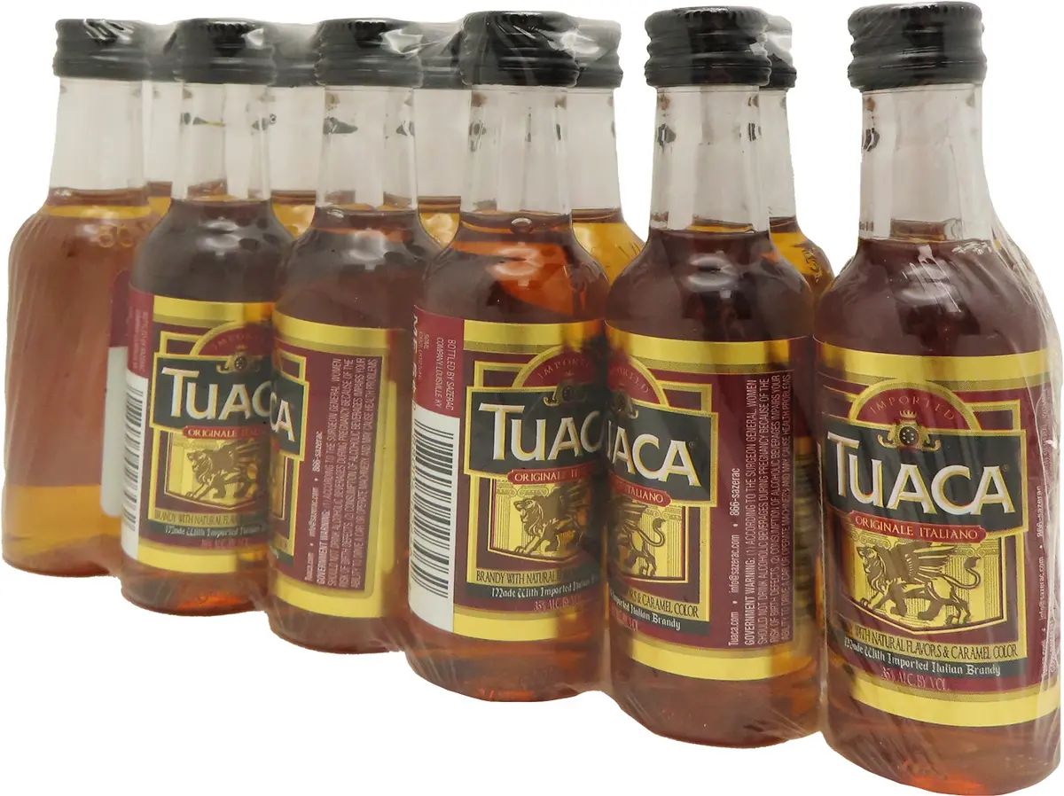 Tuaca Sweet Italian Brandy Liqueur 50Ml 12Pk 1