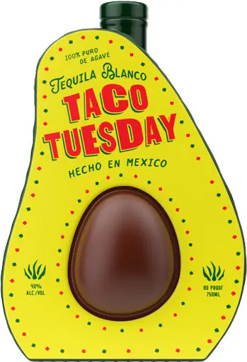 Taco Tuesday Avocado Edition Tequila Blanco 750Ml 1