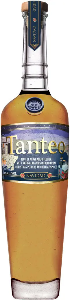 Tanteo Navidad Tequila Anejo 750Ml 1