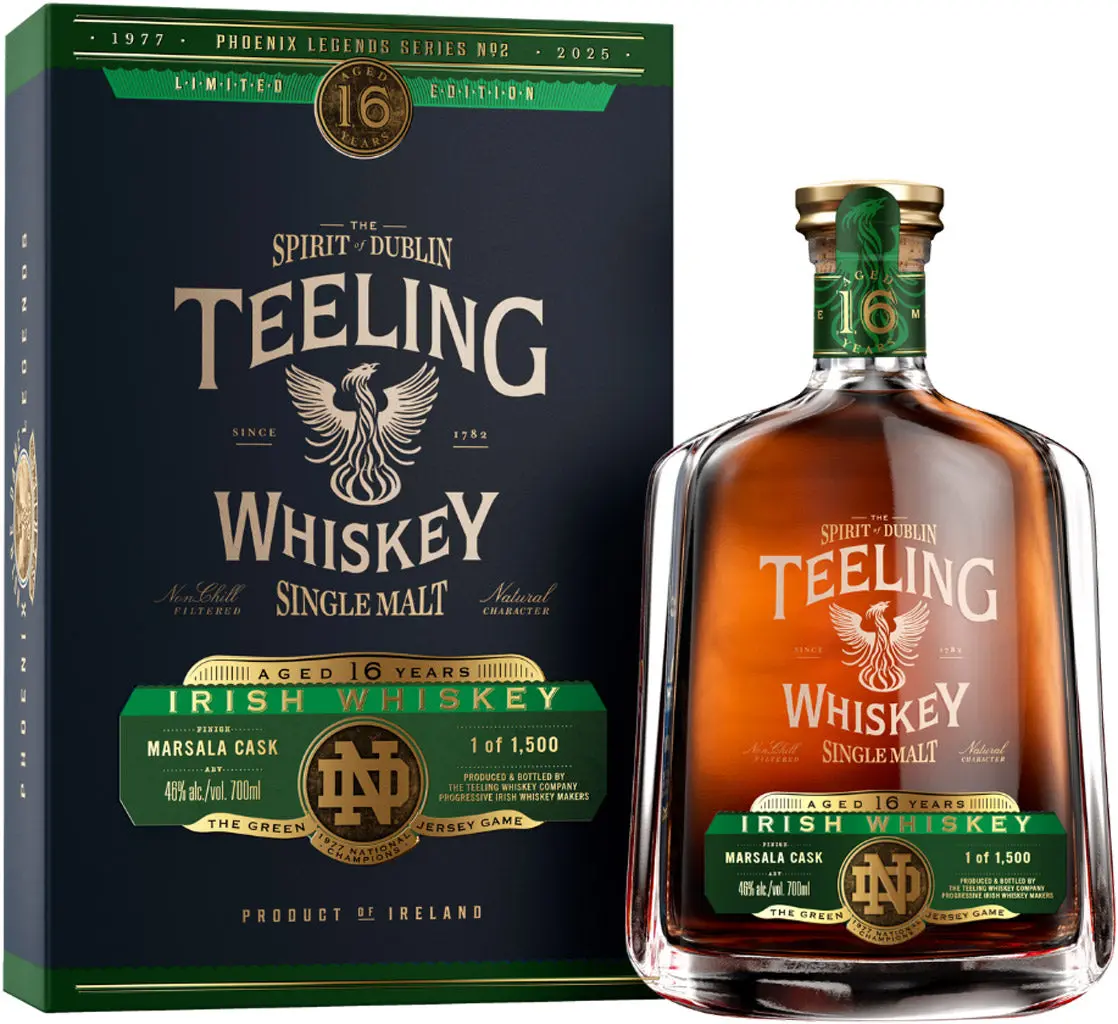 Teeling Notre Dame Phoenix Legends Series No.2 16 Year Old 750Ml 1