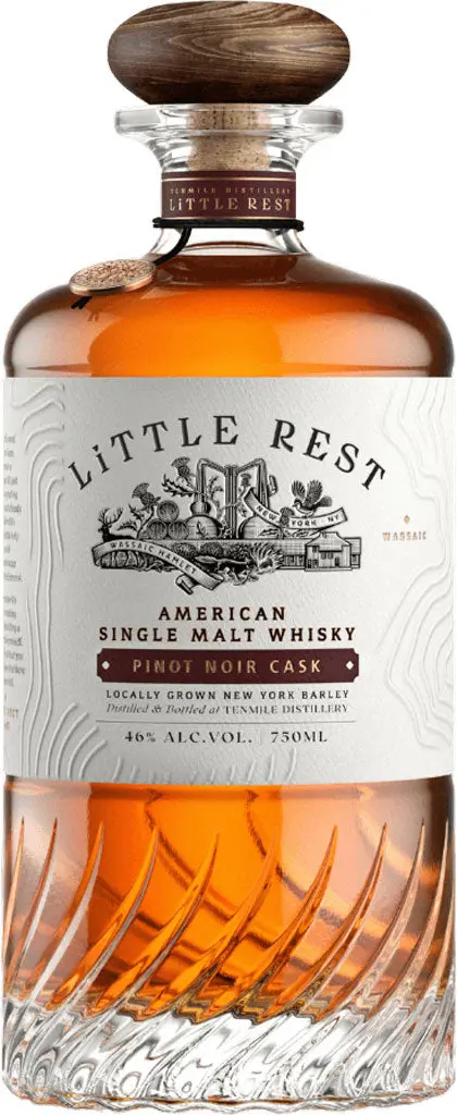 Tenmile Little Rest Pinot Noir Cask American Single Malt 750Ml 1