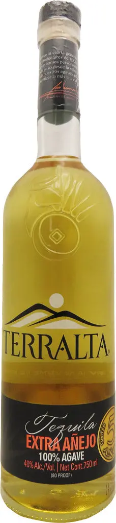 Terralta Tequila Extra Anejo 5 Year Old 750Ml 1
