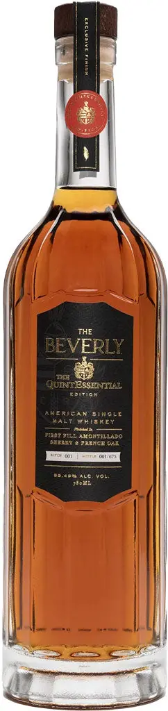 The Beverly The Quintessential Edition American Single Malt Whiskey 750Ml 1