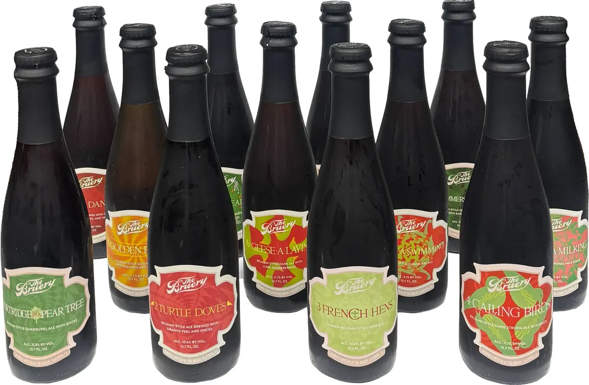 The Bruery 12 Days Of Christmas Series 2025 Variety 375Ml 12Pk Btls 1