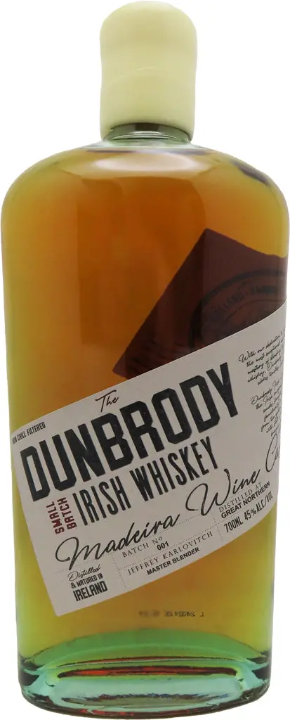 The Dunbrody Madeira Wine Cask Irish Whiskey 700Ml 1