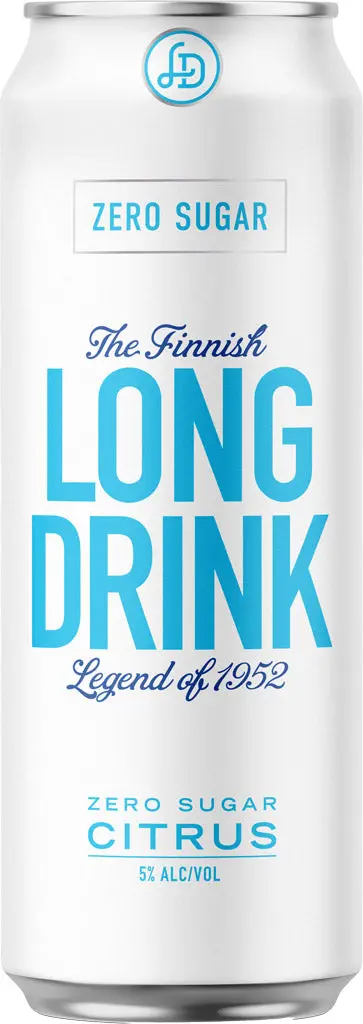 Long Drink Zero Sugar Citrus 19.2Oz Can 1