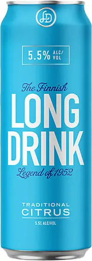 Long Drink Traditional Citrus 19.2Oz Can 1