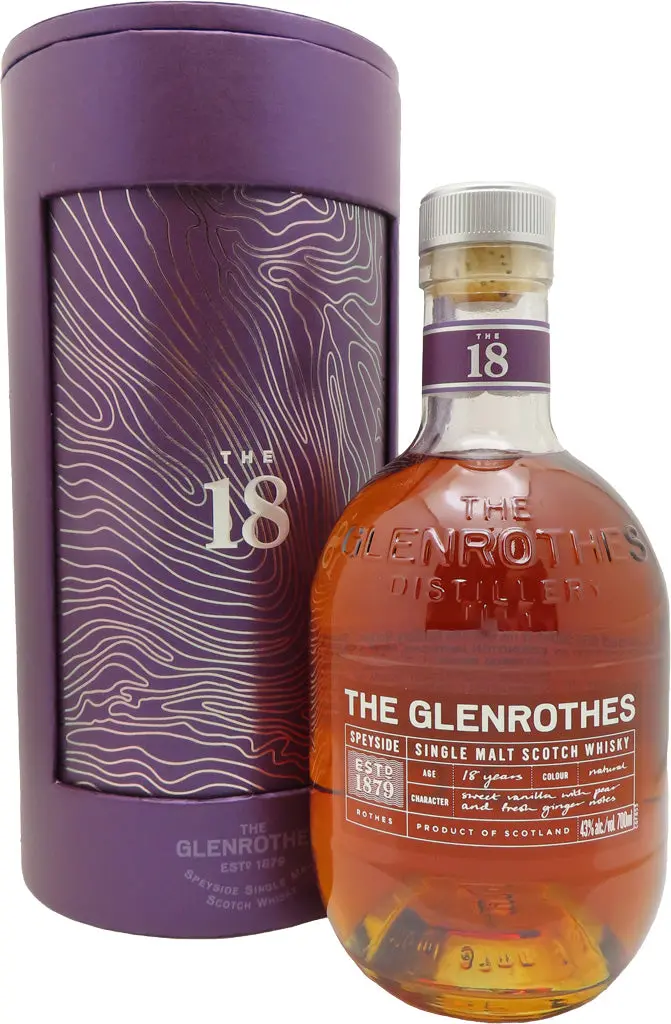 The Glenrothes Single Malt Whisky 18 Year Old 700Ml 1