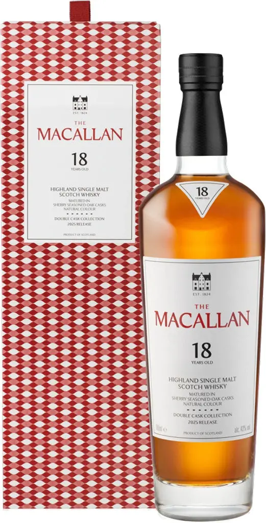 The Macallan Double Cask 18 Year Old Single Malt Whisky 750Ml 1