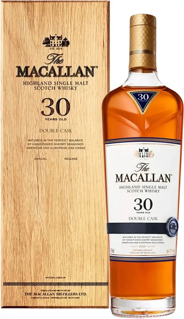 The Macallan Double Cask 30 Year Old 2022 Single Malt Whisky 750Ml 1