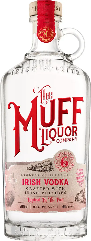 The Muff Liquor Company Irish Potato Vodka 700Ml 1