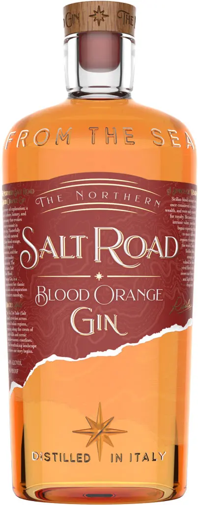 The Northern Salt Road Blood Orange Gin 750Ml 1