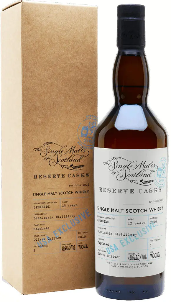 The Single Malts Of Scotland Reserve Casks Glenlossie 2010 13Yr 700Ml 1