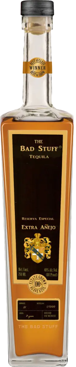The Bad Stuff Tequila Extra Anejo 750Ml 1