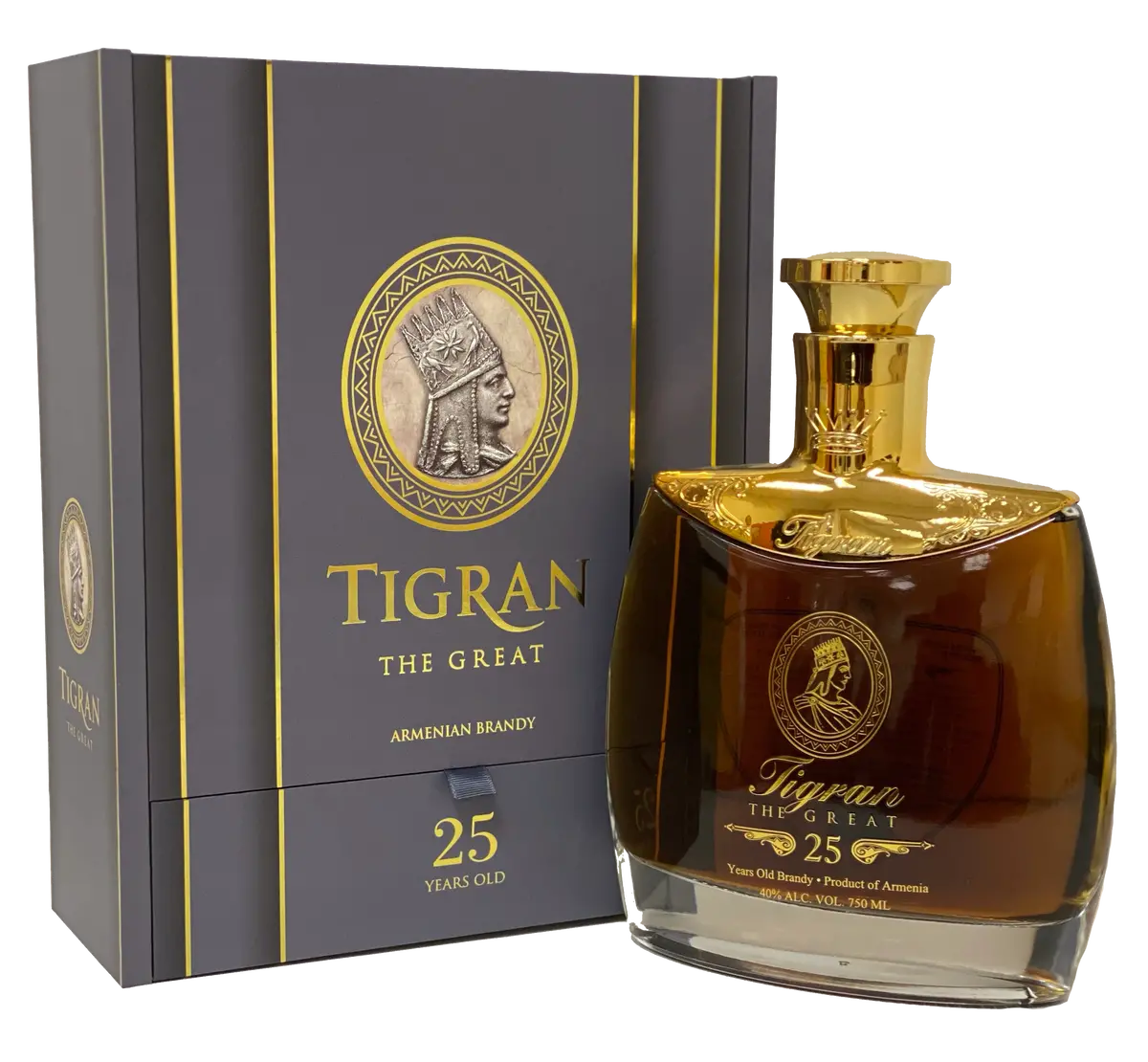 Tigran The Great Armenian Brandy 25 Year Old 750Ml 1