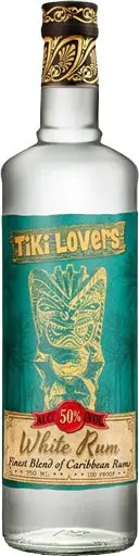 Tiki Lovers White Rum 750Ml 1