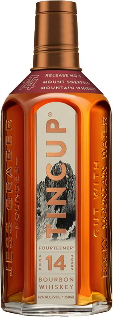 Tin Cup Fourteener 14 Year Old Bourbon Whiskey 750Ml 1