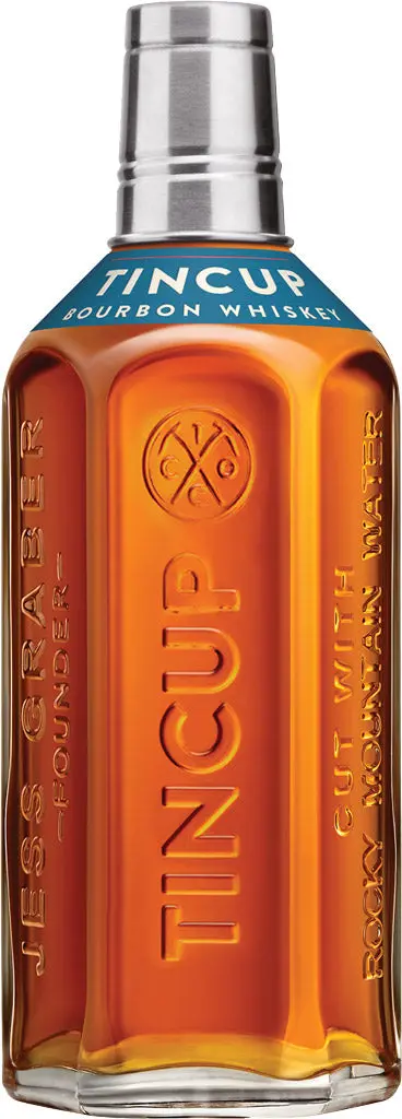 Tin Cup Straight Bourbon Whiskey 375Ml 1
