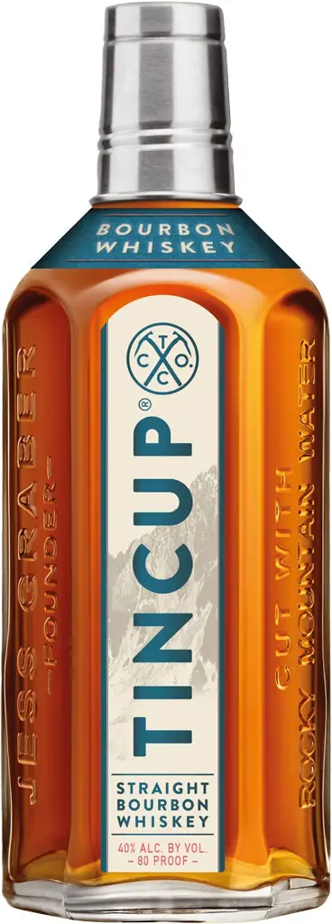 Tin Cup Straight Bourbon Whiskey 750Ml 1