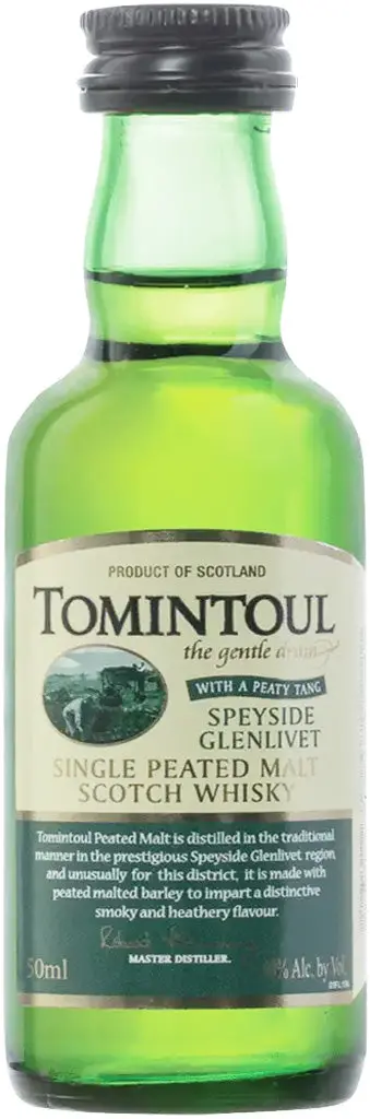 Tomintoul Peaty Tang Single Malt Scotch 50Ml 1