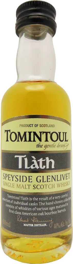 Tomintoul Tlath Single Malt Scotch 50Ml 1