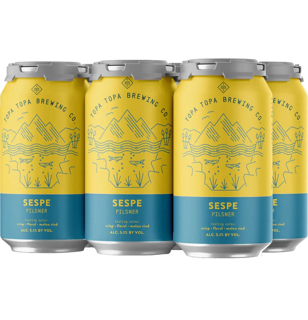Topa Topa Sespe Pilsner 6Pk Cans 1
