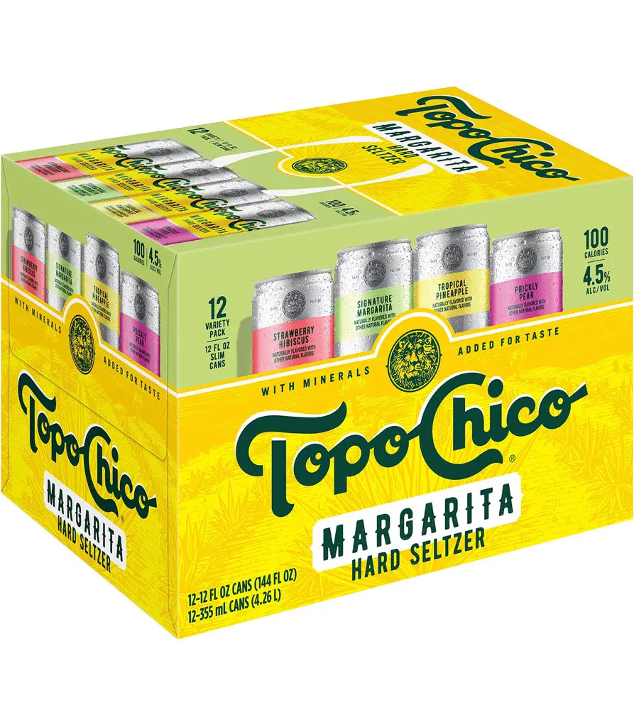 Topo Chico Margarita Hard Seltzer Variety 12Pk 1
