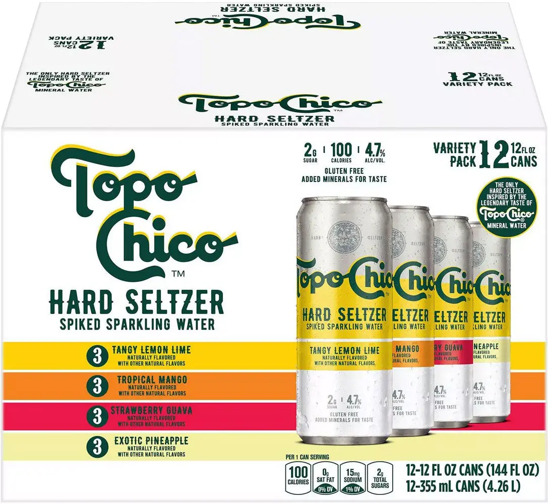 Topo Chico Seltzer Variety 12Pk 1