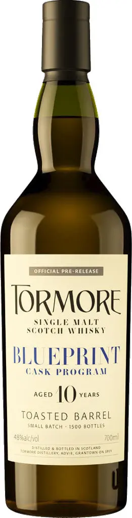 Tormore Blueprint Cask Program Toasted Barrel Single Malt Whiskey 10 Year Old 700Ml 1