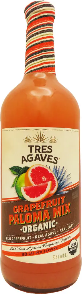 Tres Agaves Organic Grapefruit Paloma Mix 1L 1