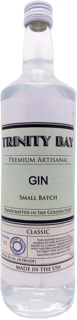 Trinity Bay Artisanal Small Batch Gin 750Ml 1