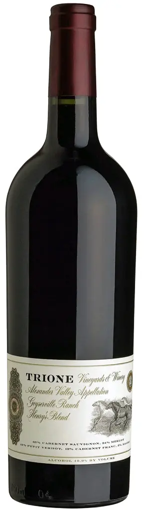 Trione Henry's Blend Alexander Valley 2018 750Ml 1