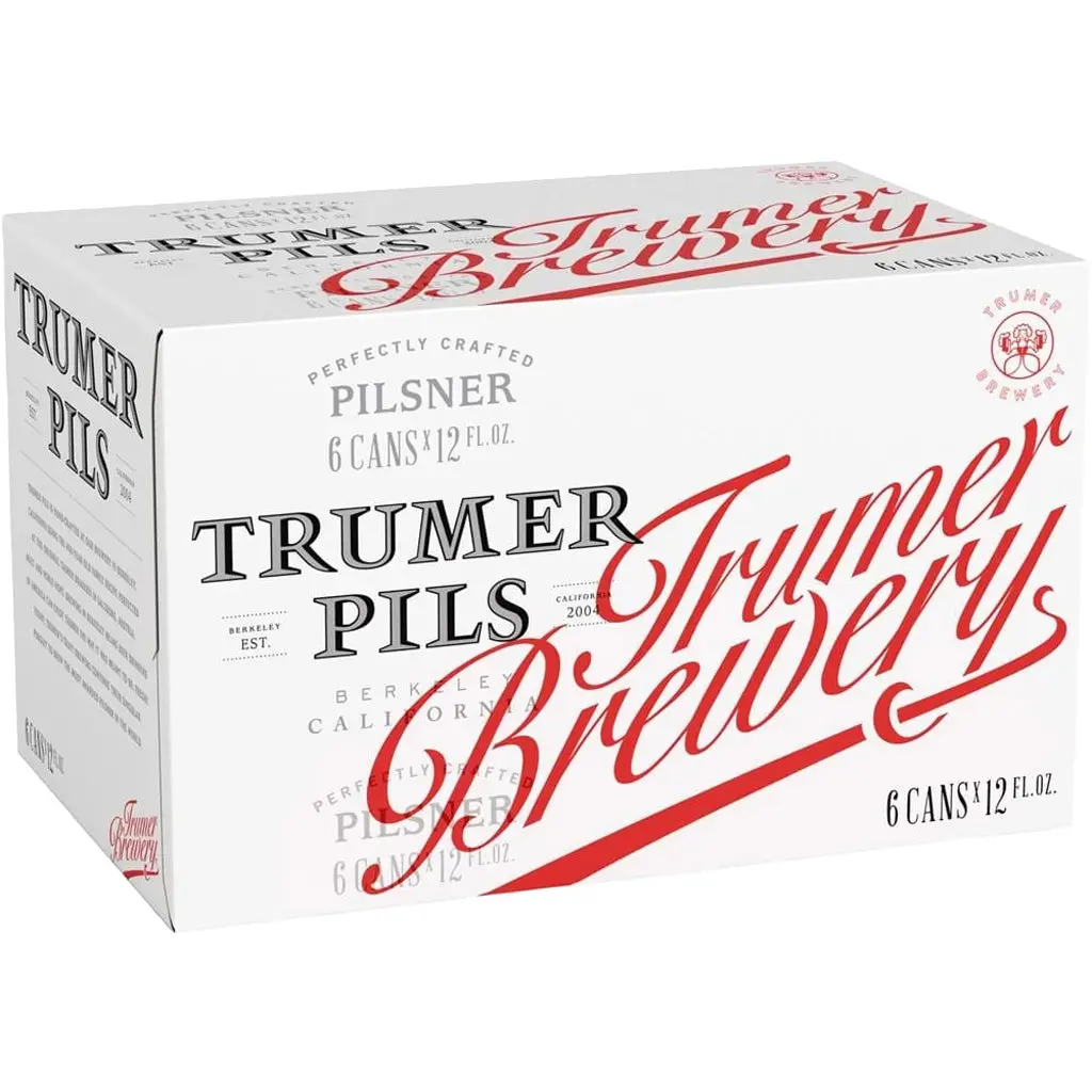 Trumer Pilsner 6Pk Cans 1