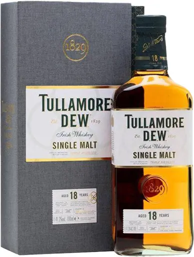 Tullamore Dew Irish Whiskey Single Malt 18 Year Old 750Ml 1