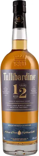 Tullibardine Single Malt Scotch Whiskey 12 Year Old 750Ml 1